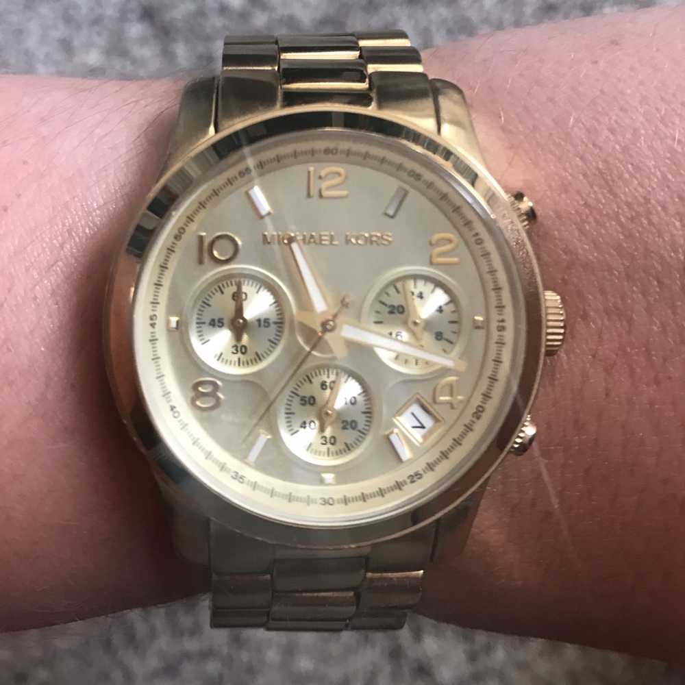 Michael Kors gold watch